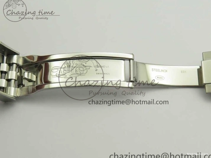 0201 UrbanChic GMT-Master II 126710 BLRO BPF Black Green Ceramic Bezel SS Black Dial on SS Jubilee Bracelet A 3347